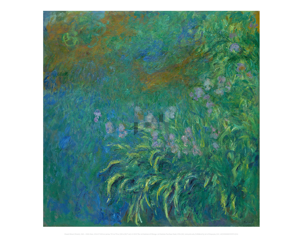 Irises, Claude Monet