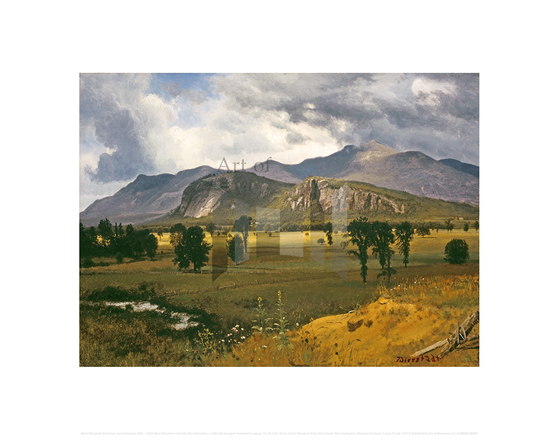 Moat Mountain, Intervale, New Hampshire, Albert Bierstadt