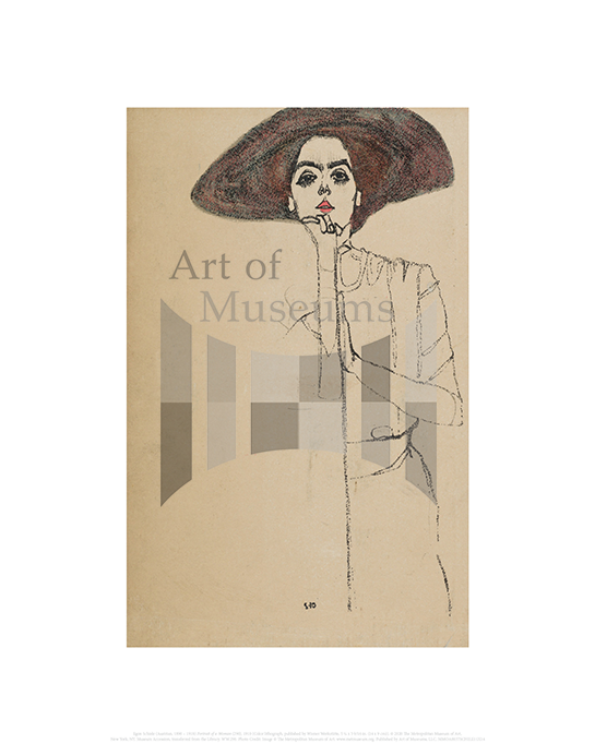 Portrait of a Woman (290), Egon Schiele