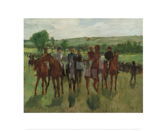 The Riders, Edgar Degas