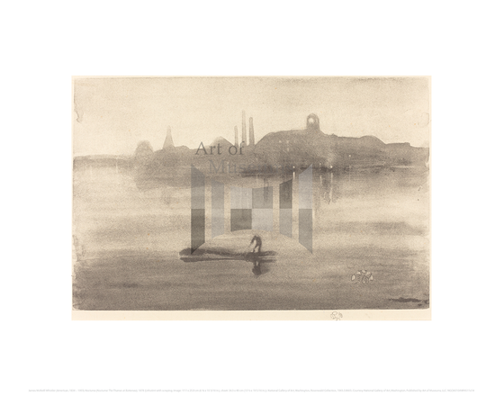 Nocturne (Nocturne: The Thames at Battersea), James McNeill Whistler 