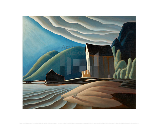 Ice House, Coldwell, Lake Superior, Lawren S. Harris