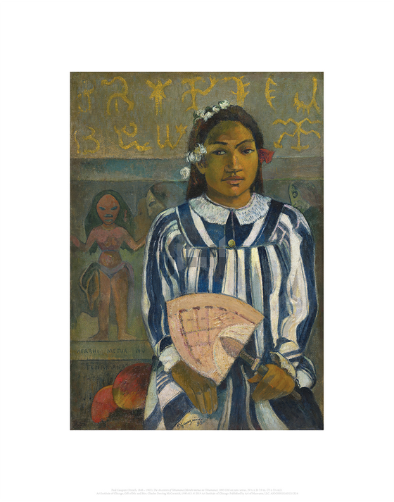The Ancestors of Tehamana (Merahi metua no Tehamana), Paul Gauguin