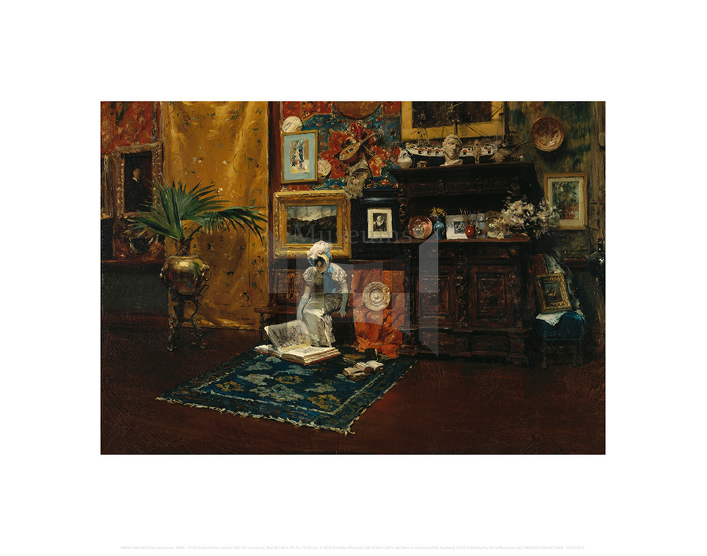 Studio Interior, William Merritt Chase