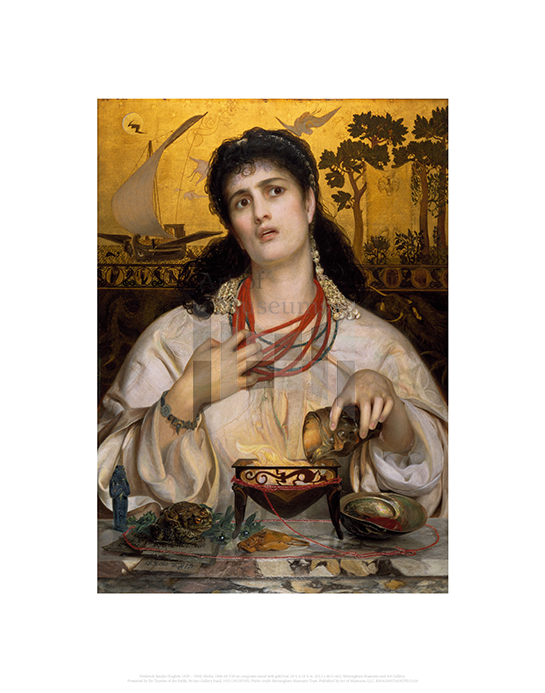 Sandy Medea Art of Museums Print: Frederick Sandys, Medea - Art of Museums, LLC