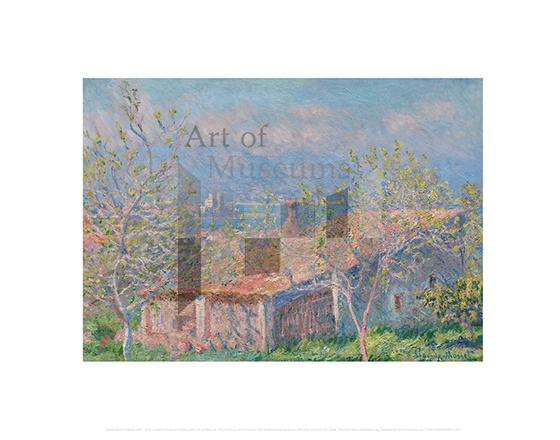 Gardener's House at Antibes, Claude Monet