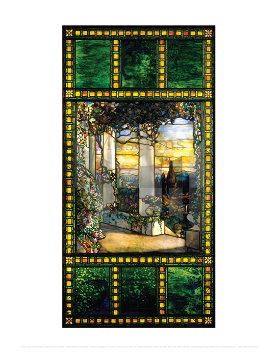 Hinds House Window, Tiffany Glass & Decorating Company