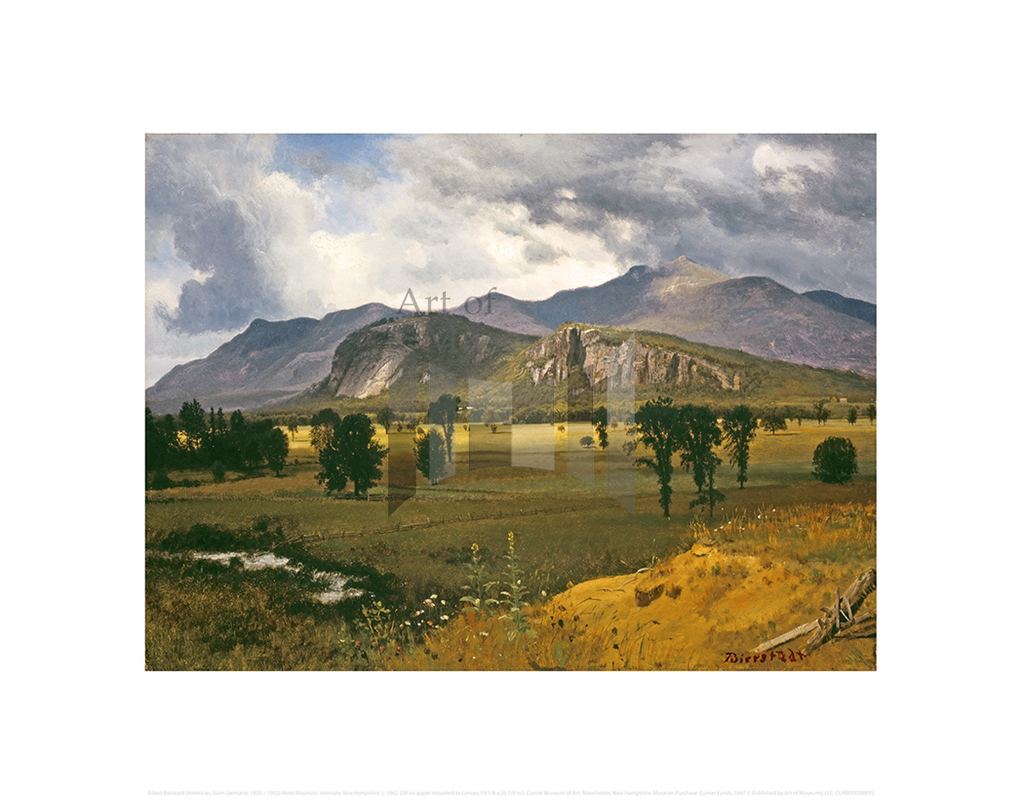 Moat Mountain, Intervale, New Hampshire, Albert Bierstadt