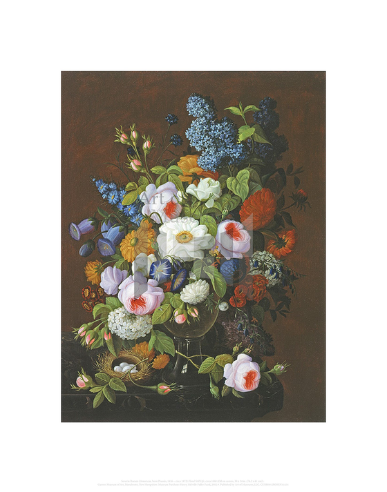 Floral Still Life, Severin Roesen