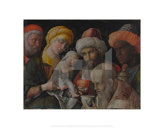Adoration of the Magi, Andrea Mantegna