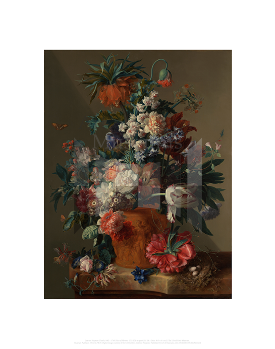 Vase of Flowers, Jan van Huysum 