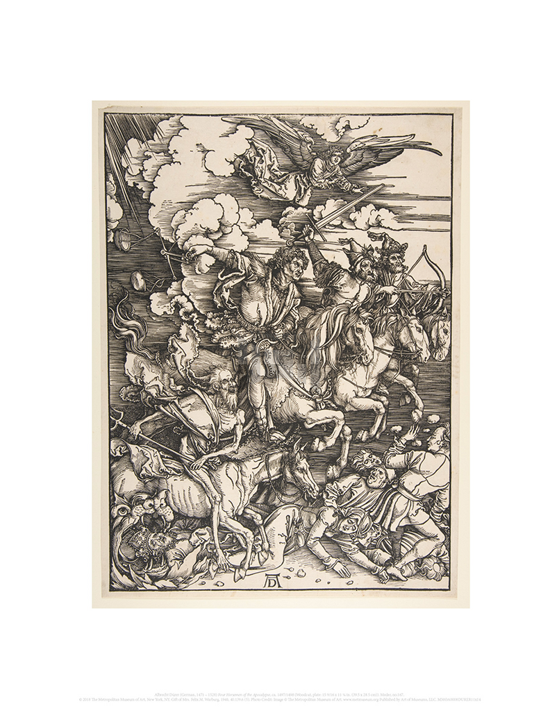 Four Horsemen of the Apocalypse, Albrecht Durer