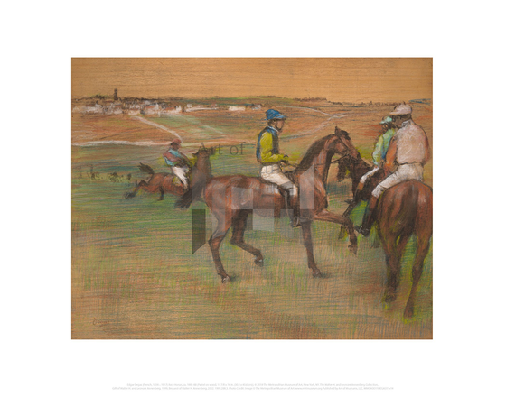 Race Horses, Edgar Degas