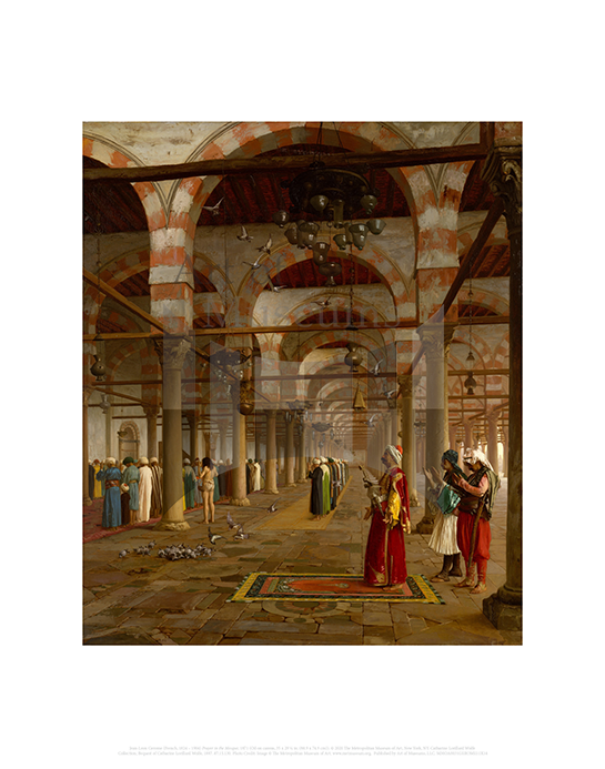 Prayer in the Mosque, Jean-Leon Gerome