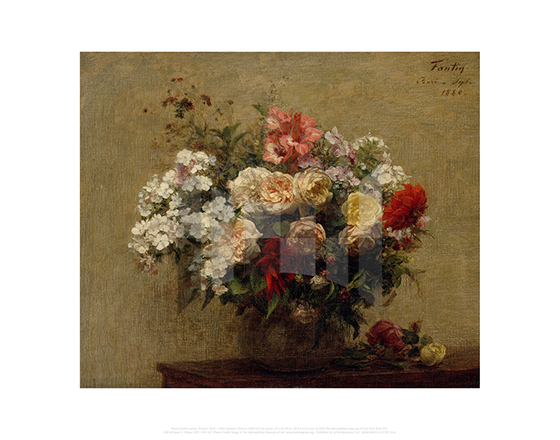 Summer Flowers, Henri Fantin-Latour 