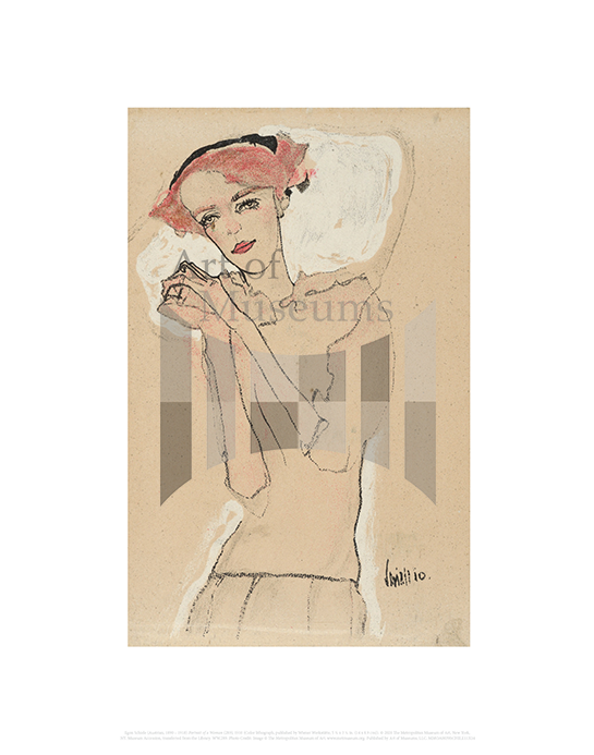 Portrait of a Woman (289), Egon Schiele