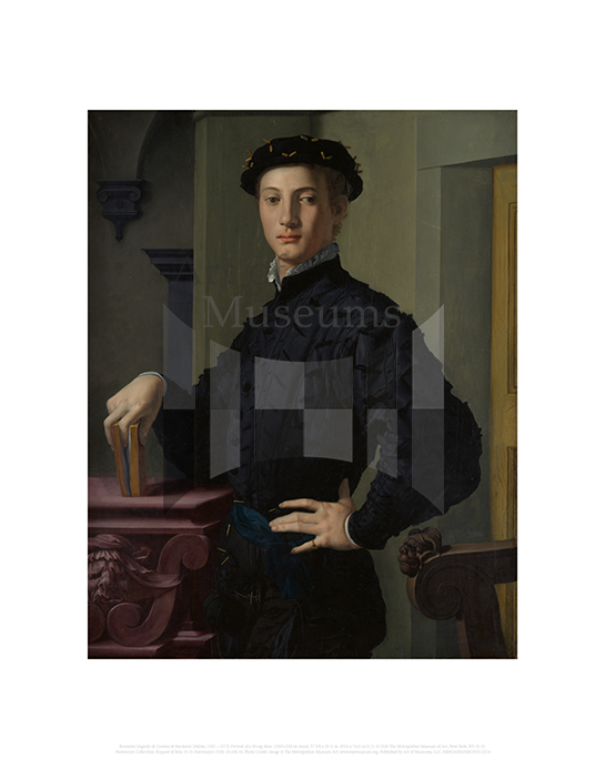 Portrait of a Young Man, Bronzino (Agnolo di Cosimo di Mariano)