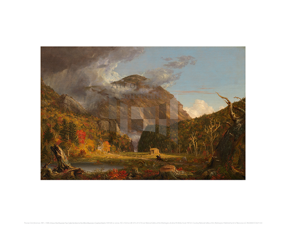 A View of the Mountain Pass Called the Notch of the White Mountains (Crawford Notch), Thomas Cole