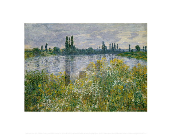 Banks of the Seine, Vetheuil, Claude Monet