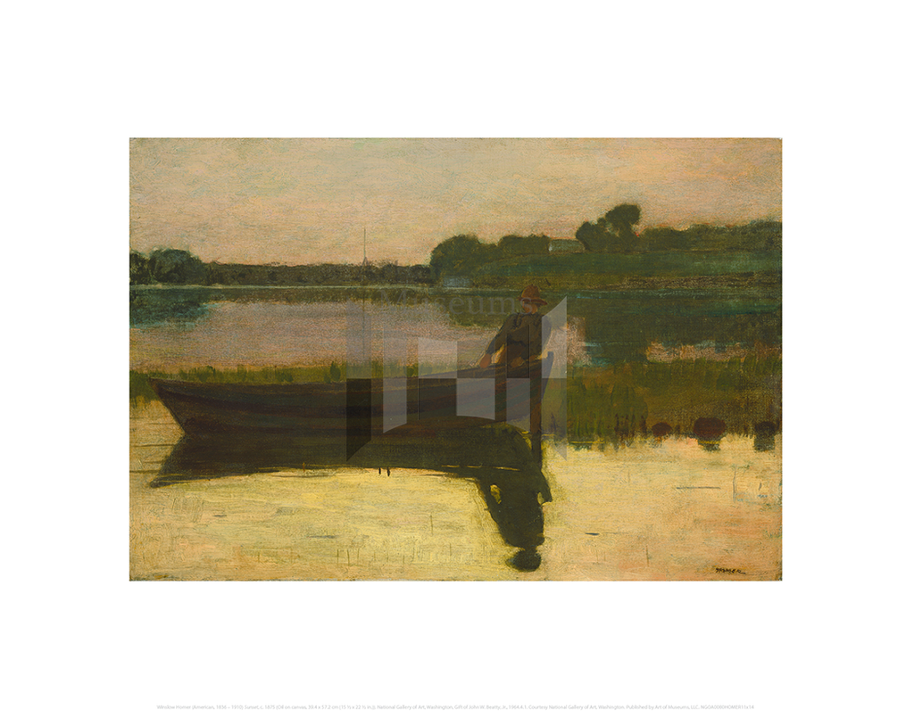 Sunset, Winslow Homer