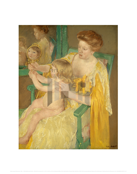 Mother and Child, Mary Cassatt 