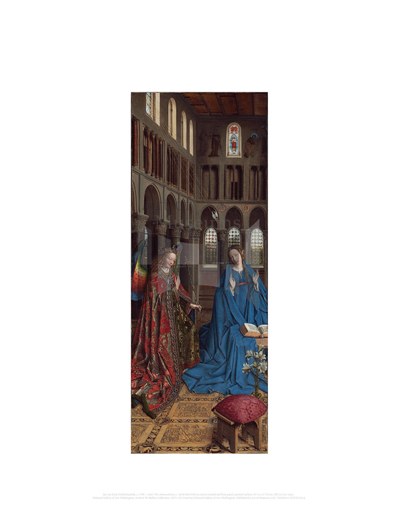 The Annunciation, Jan van Eyck